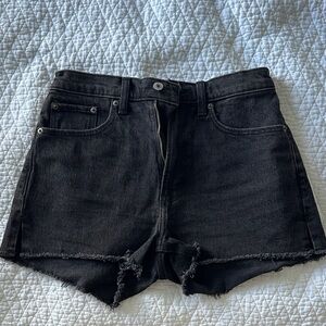Abercrombie & Fitch Black Jean Shorts